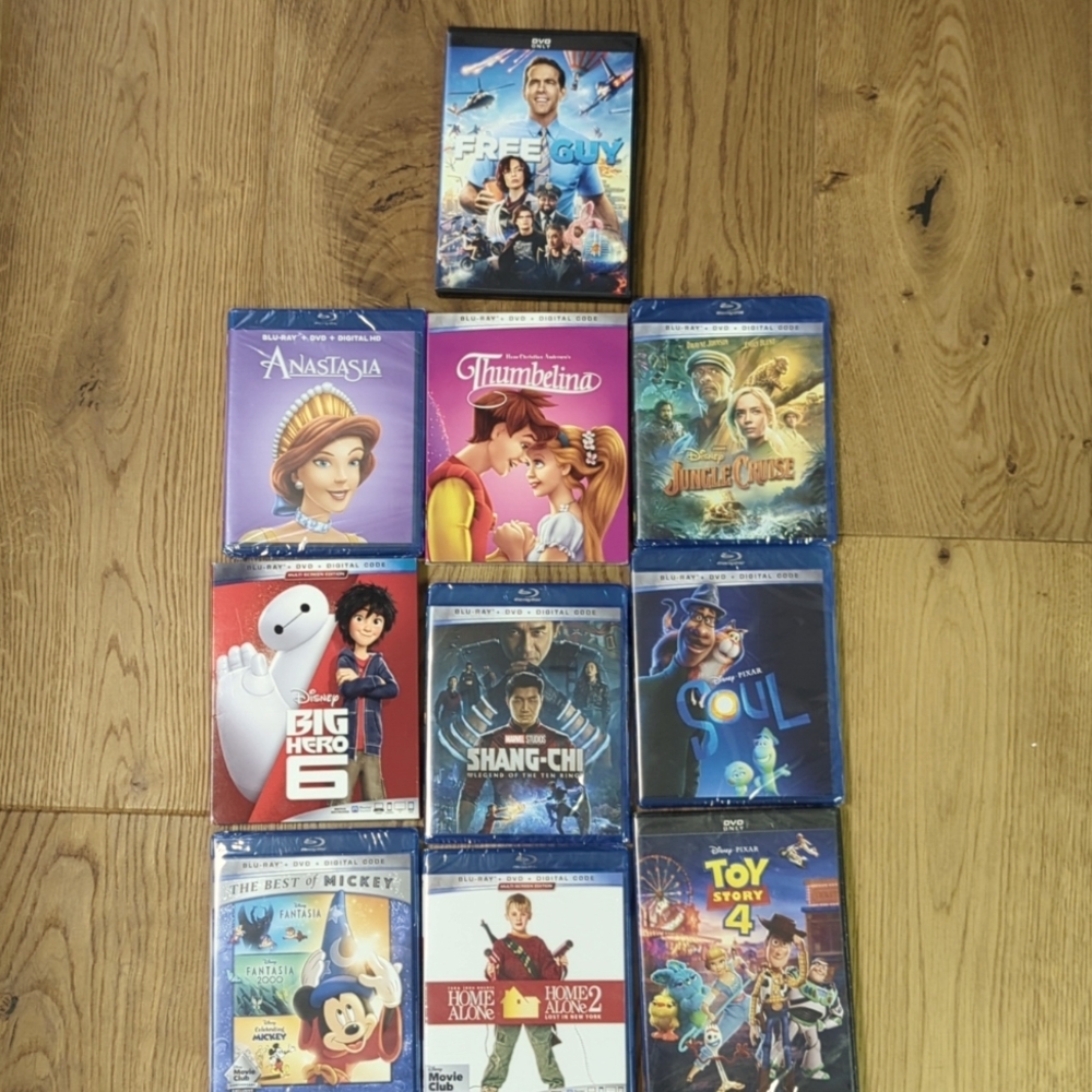 New DVD/Blu-Rays